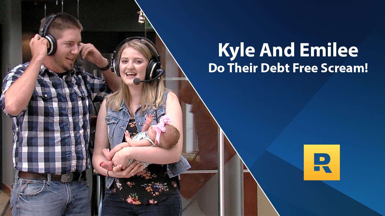 Kyle And Emilee Do Their Debt Free Scream!
