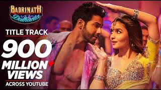 Kabira Sara Ra Ra Badrinath Ki Dulhania Le Track Holi Song