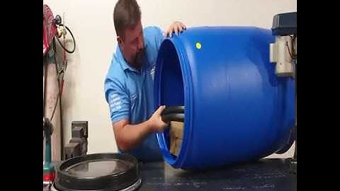 Flowbins sanitizer mist stand in a can  DIY kit assembly