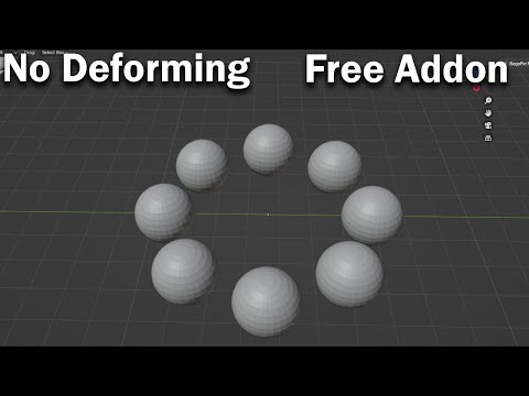 Easiest way to make a circle array modifier in Blender. Without using the curve tool directly.