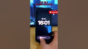 IOS 26.1 Alarm Update