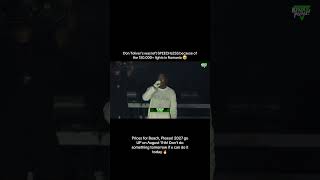Don Toliver’s reaction at 150.000+ lights in Romania at Beach, Please! 2026 while performing E85
