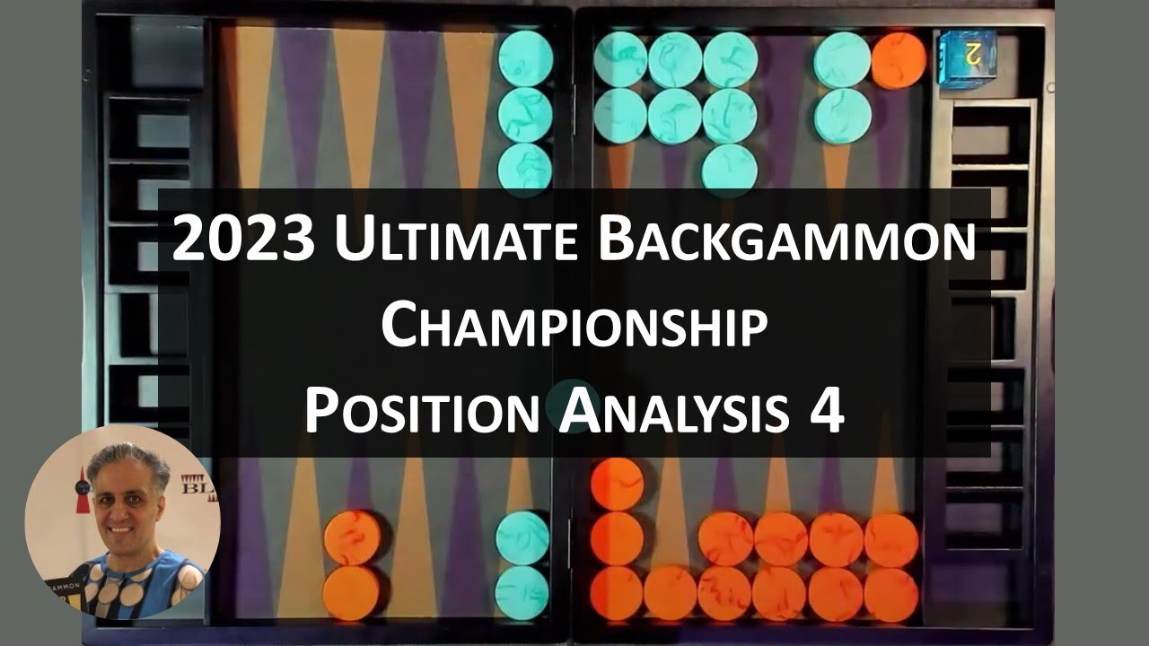 2023 Ultimate Backgammon Championship Position Analysis 4 YouTube