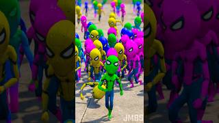 100 Mini Spidermanbrothers Saves Rendomsuperheros Brother From Vs Hulks 36 shortsshortvide