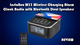 Instabox W33 Dual Speaker Wireless Charging Alarm Clock Review screenshot 1