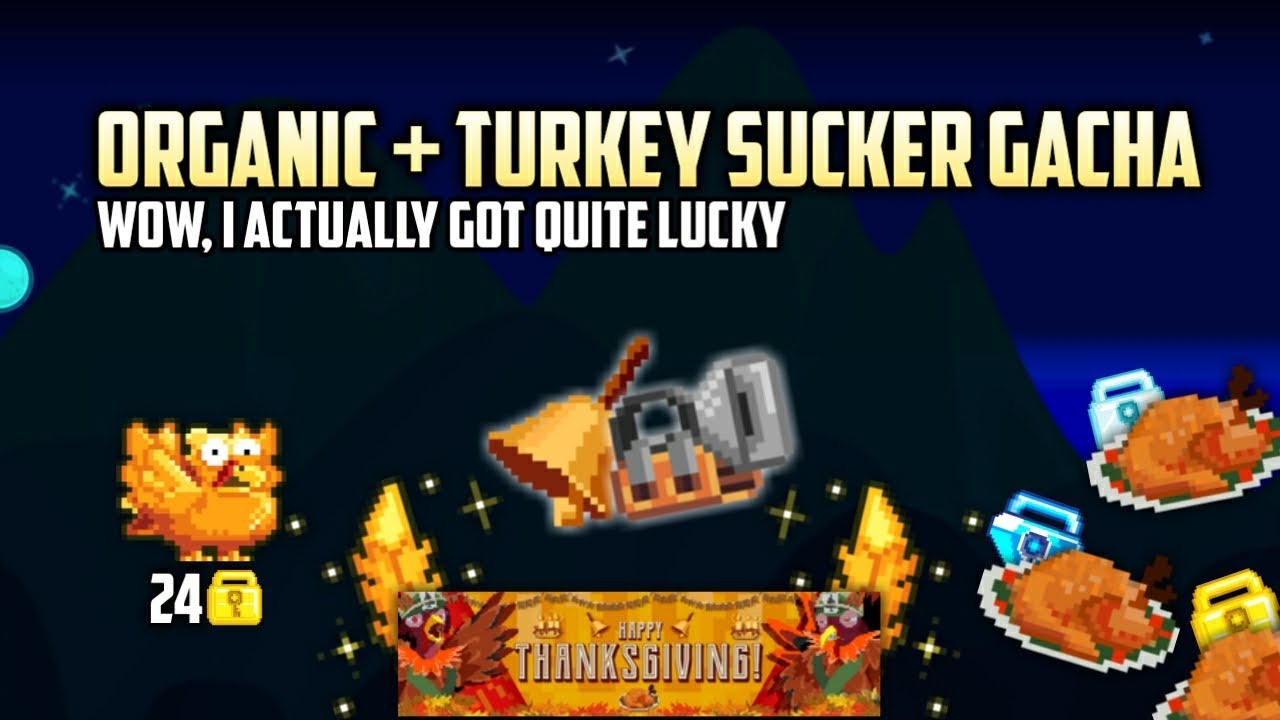 Finally Profit?! Turkey Sucker + Organic Turkey Gacha - Growtopia 2024