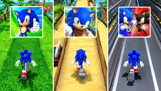 Sonic Dash Run VS Sonic Boom VS Sonic Forces | iOS & Android Gameplay  screenshot 4