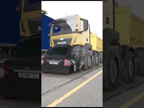 На реальных событиях #14 | BeamNG.Drive #short #shorts