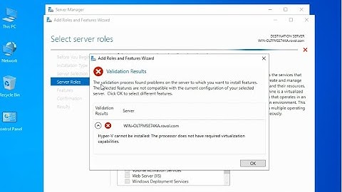 Install Hyper V on Windows Server 2022 | SOLVED - Does not have required Virtualization Capabilities