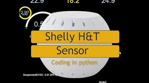 Shelly Temp and Humidity sensor - Battery operated