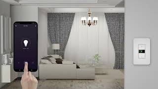 New 3 Way Tuya Smart Dimmer Switch Digital Display Home Light Swit