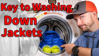 HOW TO WASH A DOWN JACKET the RIGHT WAY // 5 Simple Steps