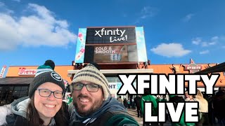 Is Xfinity Live! Worth The Hype? Eagles Tailgate Inside Xfinity Live