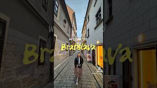 Visiting Another Country for £20 🇸🇰 Bratislava Travel #Shorts #fyp #travelchallenge #30before30