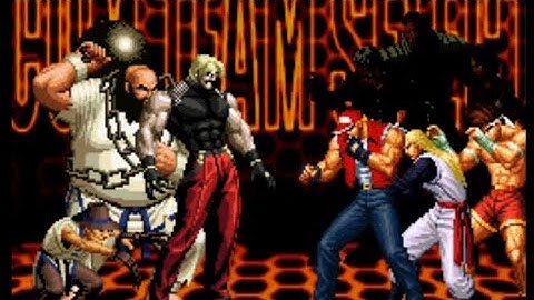 The king of fighters 2002 All Mix 6.0 Different Type boss And choi 2022-AK ENTERTAINMENT