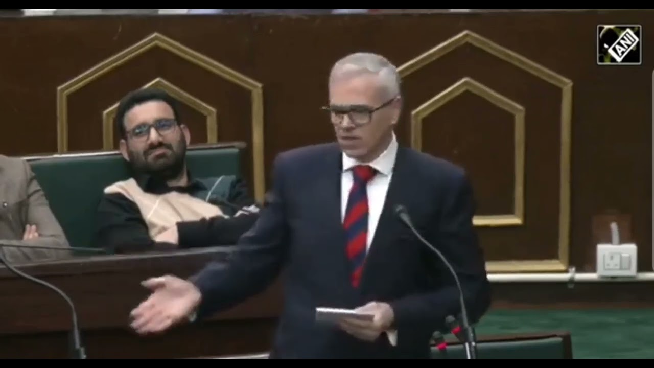 J&K CM Omar Abdullah reply on Budget debate in Assembly |BJP |PDP |NC | J&K |Kashmir