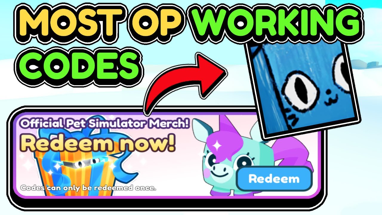 😱*NEW DOODLE UPDATE CODES* IN PET SIMULATOR X UPDATE! ROBLOX PET SIMULATOR  X UPDATE CODES 