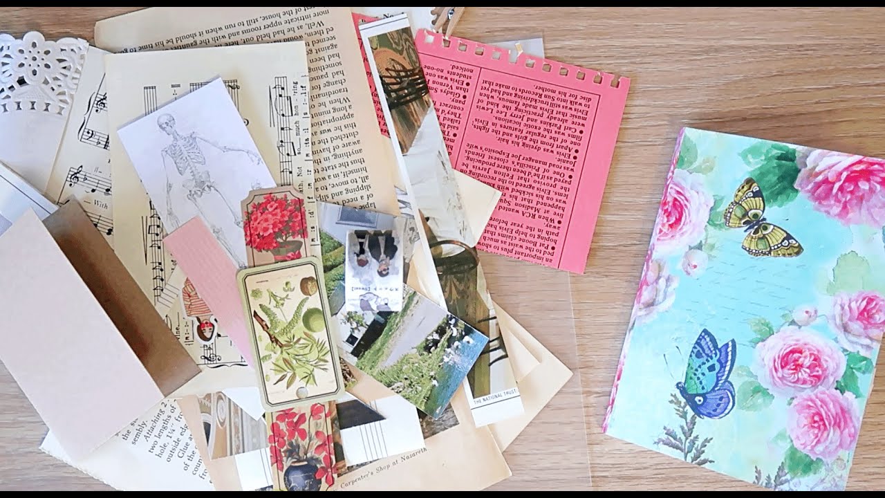 Altered Book Wedding Mini Album | Vintage Craft Mystery Box | The Turtle Journal