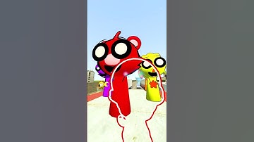 CATCH THIS BLUD SQUID GAME vs JELLYFISH SPRUNKI in Garry