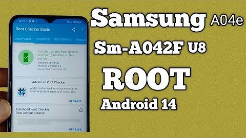 How to root samsung a04e sm_A042F | Samsung Galaxy A04e Root Android 14 and 13