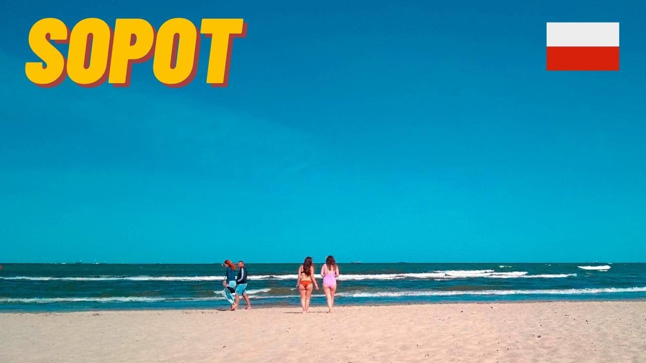 SOPOT BEACH / SOPOT PLAŻA POLAND 2023 I 4K60FPS - YouTube