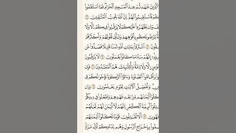 تكرار الوجه الثاني من سورة التوبة صفحة 188 مكرره 10 مرات لتسهيل الحفظ باذن الله للقارئ أحمد النفيس