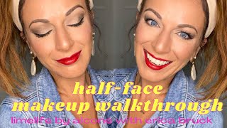 Half Face Walkthrough With Limelife By Alcone Professional Grade Makeup