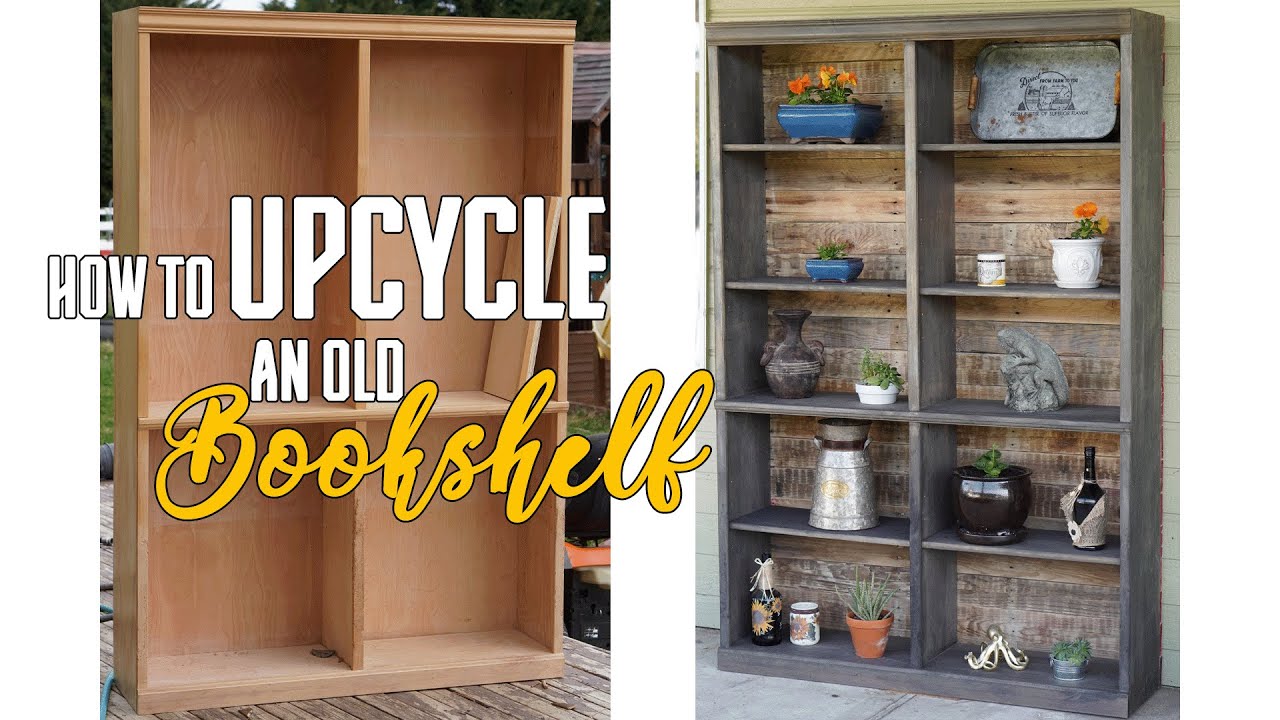 How to Upcycle an Old Bookshelf