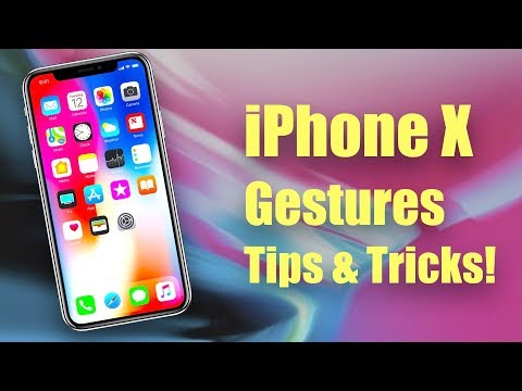 iPhone X Gestures, Tips and Tricks!