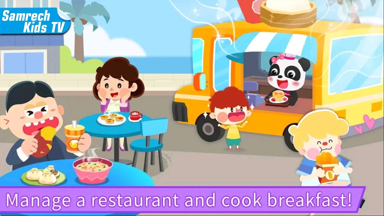 Baby Panda's Breakfast Cooking