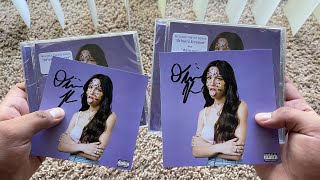 Olivia Rodrigo Sour signed CD Unboxing