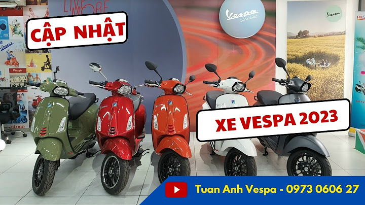 Xe vespa giá bao nhiêu