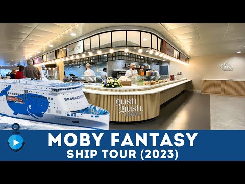Moby Fantasy, ship tour! Scopri gli interni del traghetto più grande del mondo