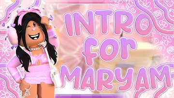 gfx intro commission for @luvmissmar