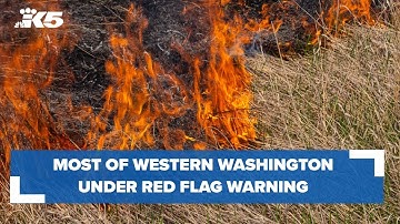 Most of western Washington under Red Flag Warning starting Friday