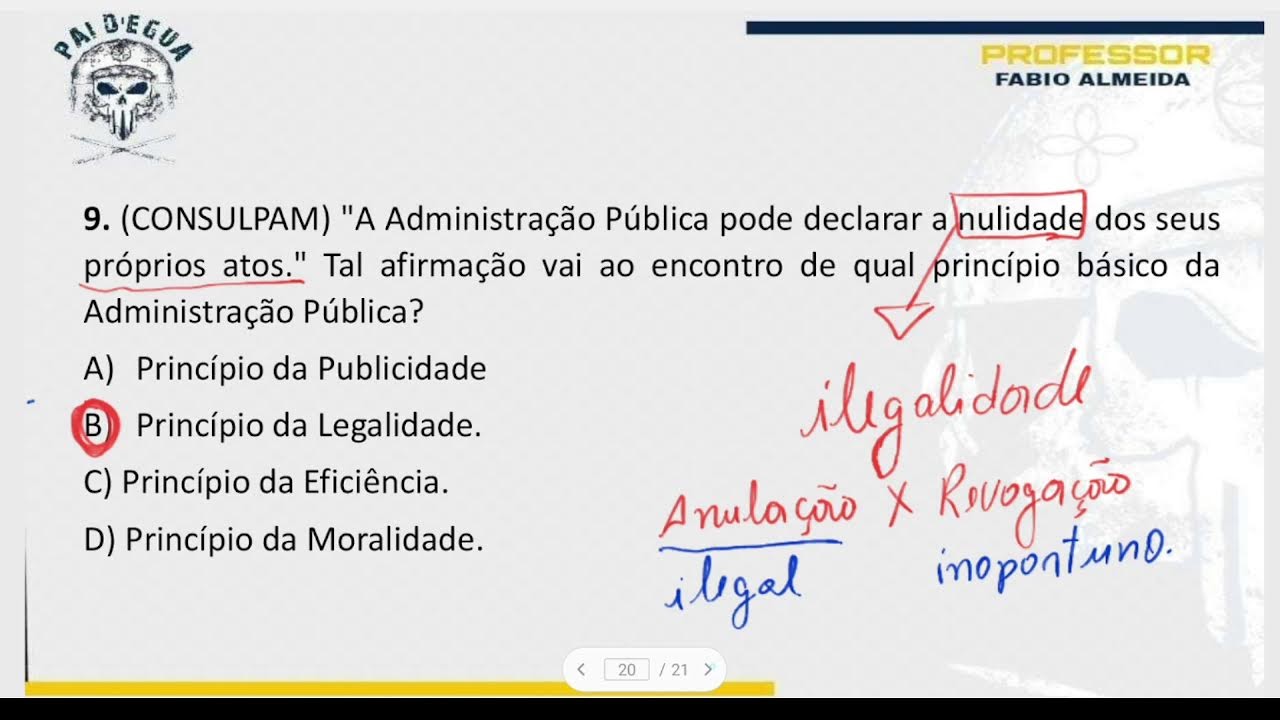 PRINCÍPIOS CONSTITUCIONAIS - CONSULPAM