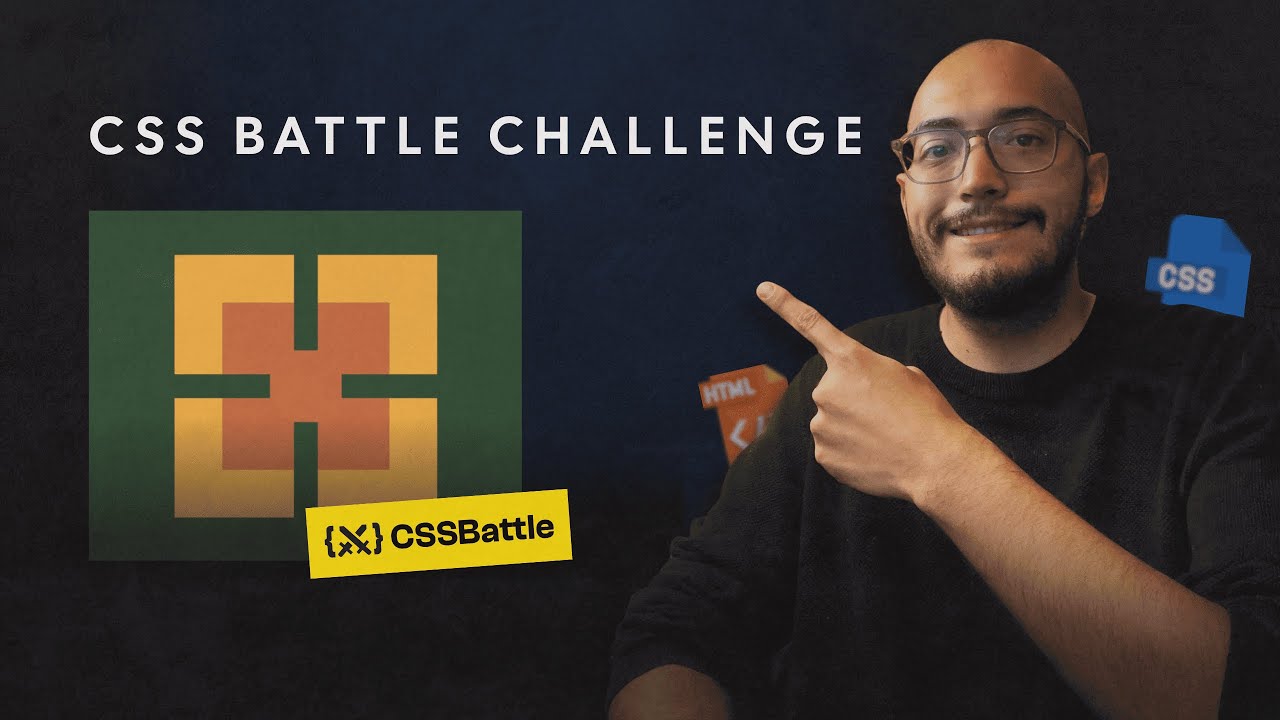 CSS Battle Friday #1 — Speedrun Challenge! - YouTube