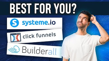 Systeme.io vs ClickFunnels vs Builderall - Best funnel builder for marketers in 2025