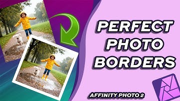 How to Add a Border Around a Picture in Affinity Photo 2
