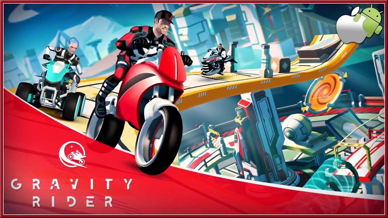 GRAVITY RIDER :Power Run - Official Launch Gameplay Trailer iOS /Android (2018) HD