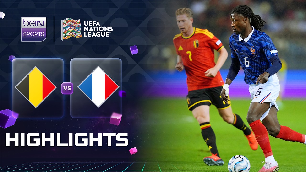 Belgium v France | UEFA Nations League | Match Highlights