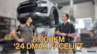 Does this BRAND NEW DMAX have tyre wear!
