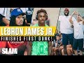 Bronny James finishes FIRST DUNK in front of Quavo, DWade and CP3! Chips win Las Vegas Classic 🏆