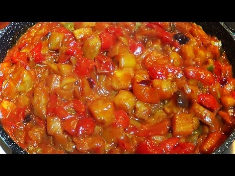 Video: Cómo Hacer Caponata De Berenjena