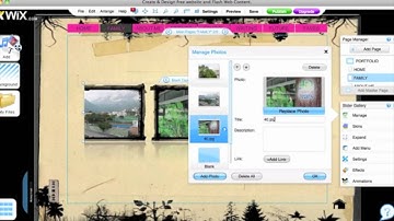 Wix Online Portfolio | Music and Galleries