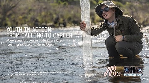 Youth in action: from calling to career – An IUCN Save Our Species webinar
