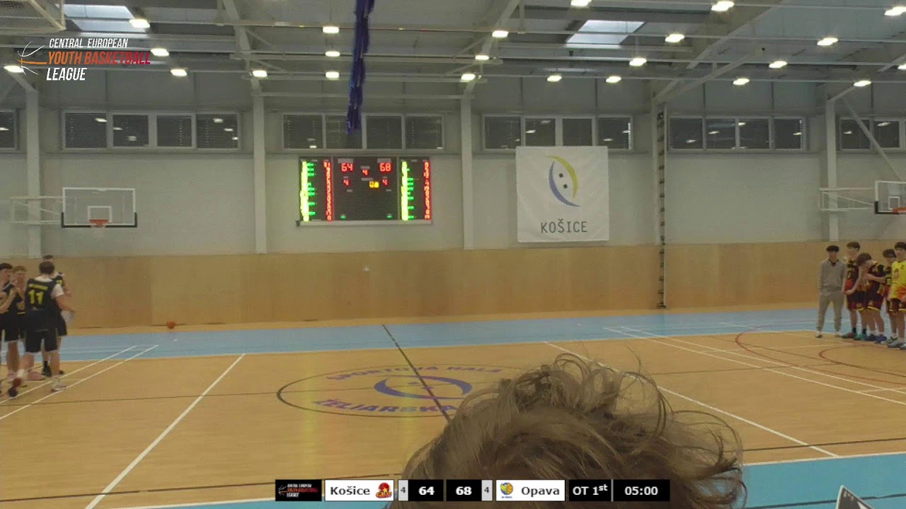 CEYBL U15, 8. 3. 2026, ŠBK Galaxy Košice - BK Opava