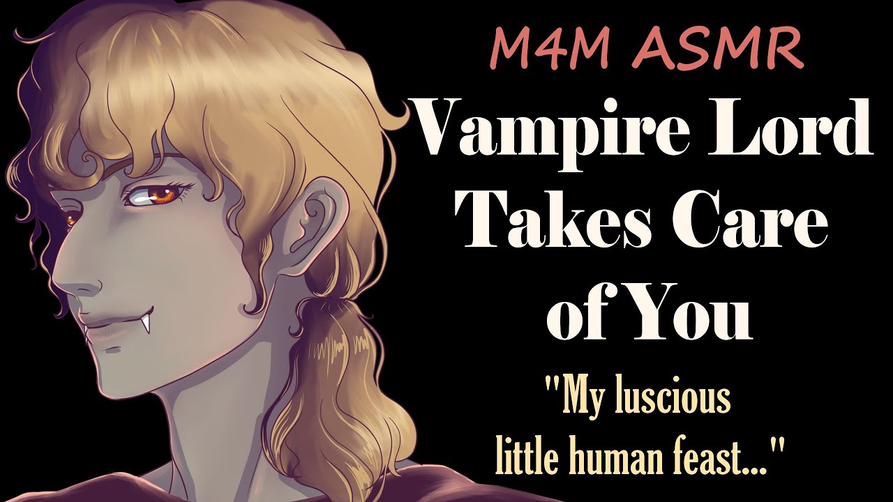 M4M Vampire Lord Takes Care of You (ASMR), (Vampire asmr)