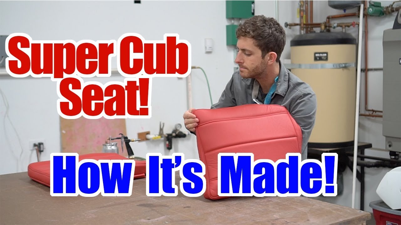 Making a Super Cub Seat - PA18 Seat Upholstery