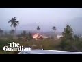 Apocalyptic scenes in Indonesia after earthquake and tsunami hit Sulawesi